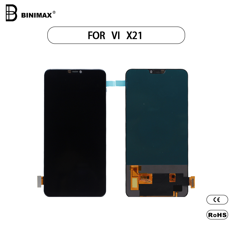VIVO X21을위한 휴대 전화 TFT LCD 스크린 회의 BINIMAX 전시
